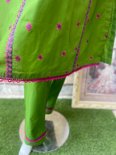 Elegant Embroidered Lawn Suit - 2 Piece Set LL0859