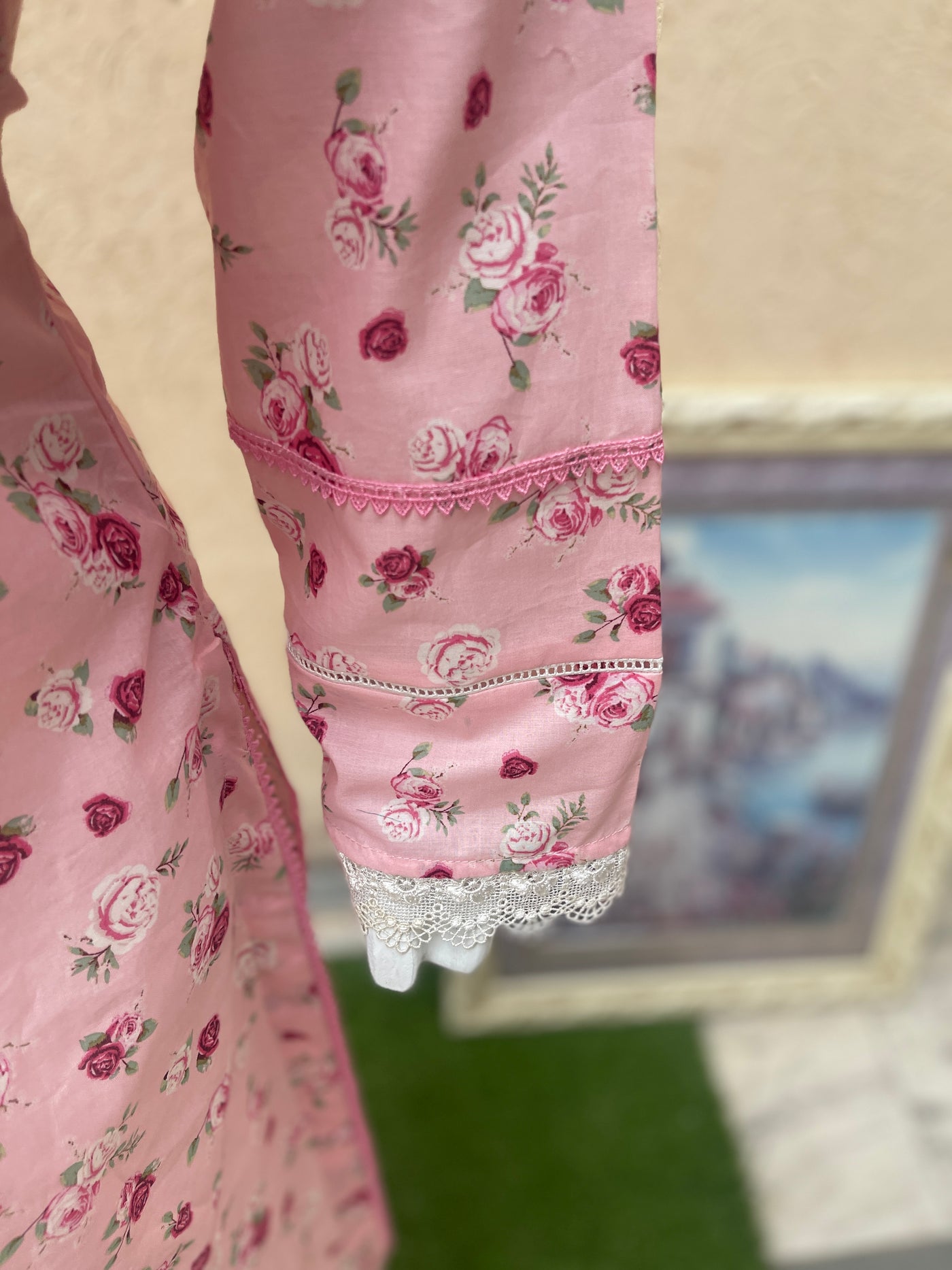 1pc Pink Lawn Shirt – LL0903