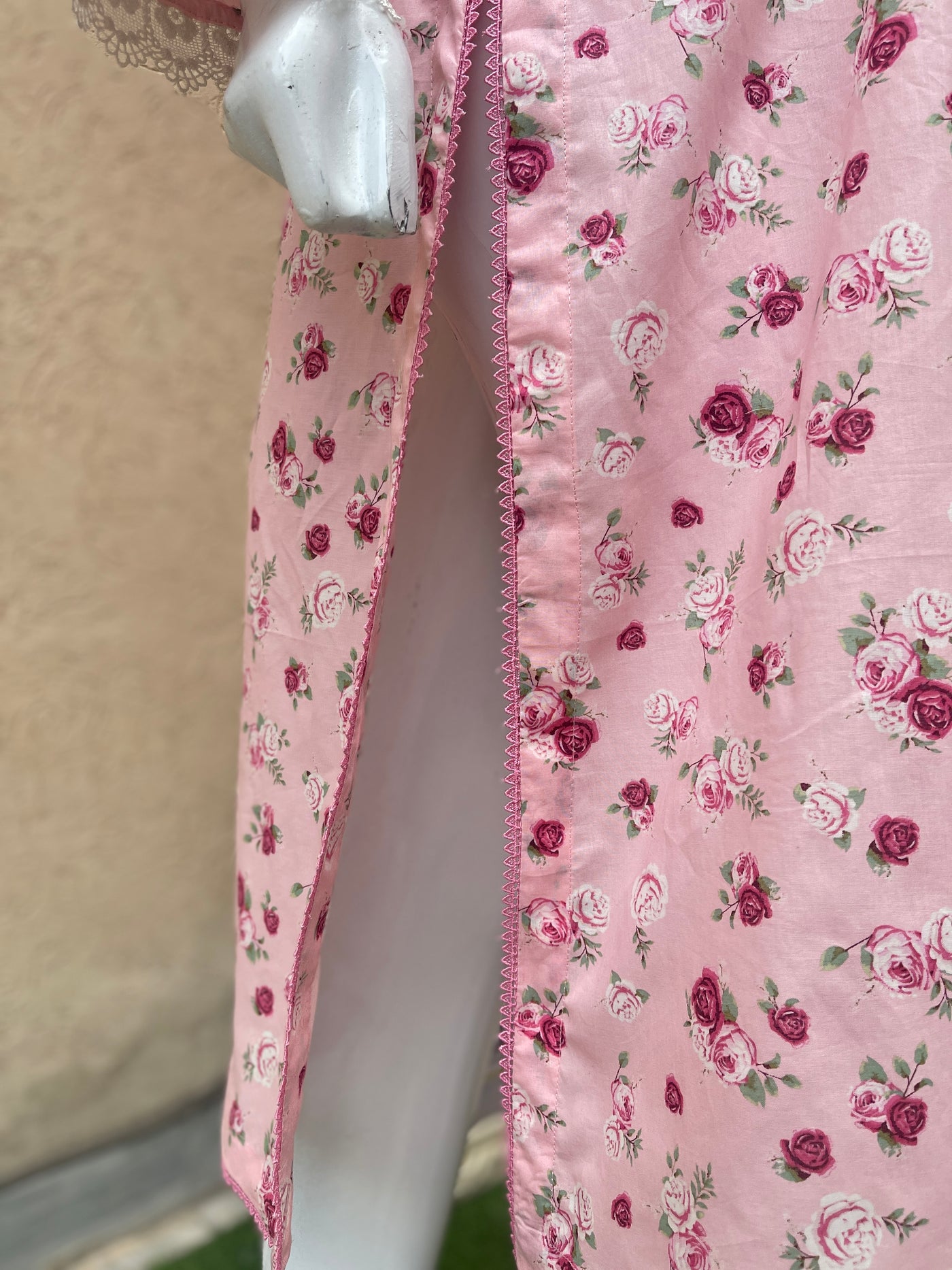 1pc Pink Lawn Shirt – LL0903