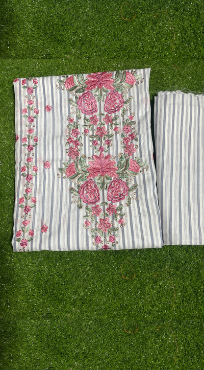 Elegant Embroidered Lawn Suit - 2 Piece Set LL0853