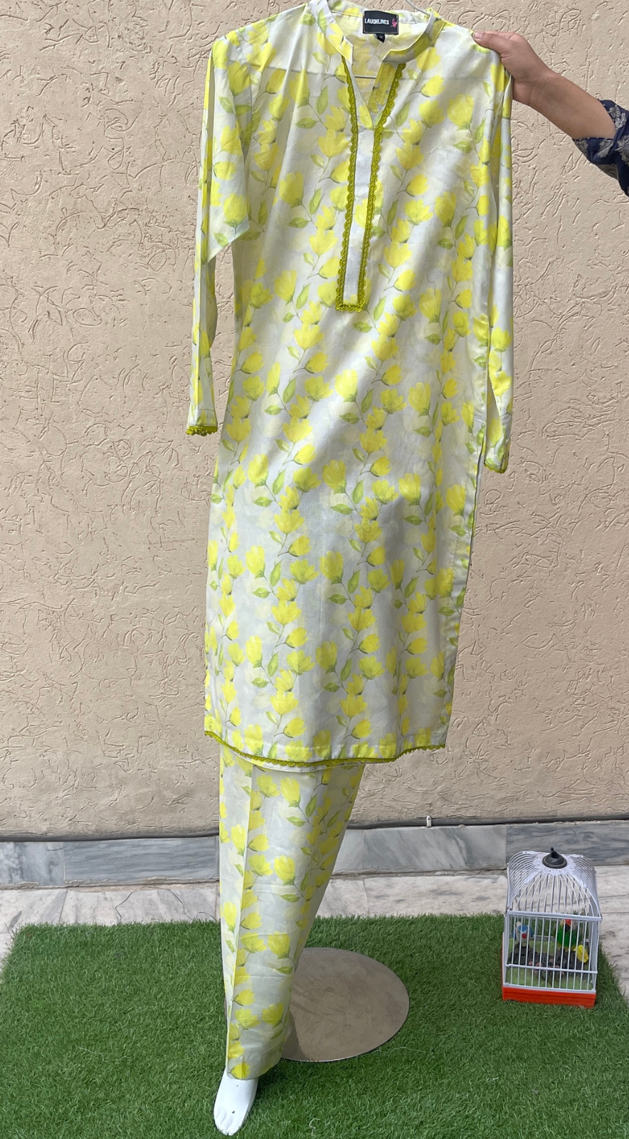 LL0897 - 2-Piece Lemon Lawn Suit